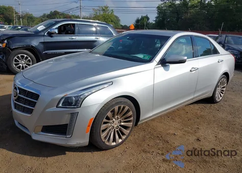 2014 Cadillac Cts Luxury z USA, uszkodzony, nr VIN 1G6AX5S31E0174884